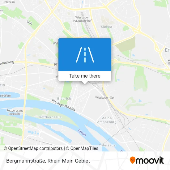 Bergmannstraße map