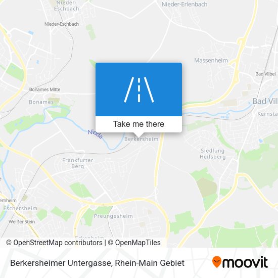 Berkersheimer Untergasse map