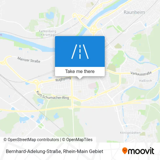 Карта Bernhard-Adelung-Straße