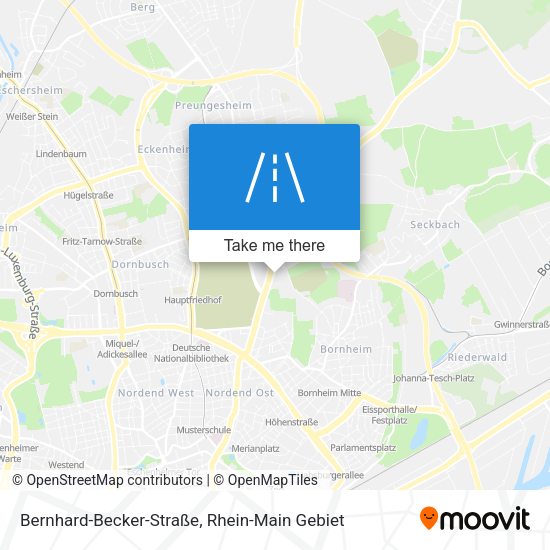 Bernhard-Becker-Straße map