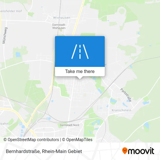 Карта Bernhardstraße