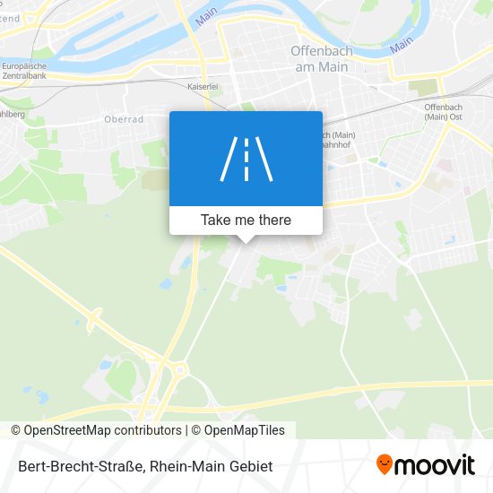 Bert-Brecht-Straße map