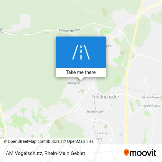 Карта AM Vogelschutz