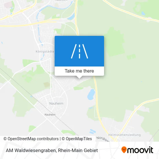 Карта AM Waldwiesengraben