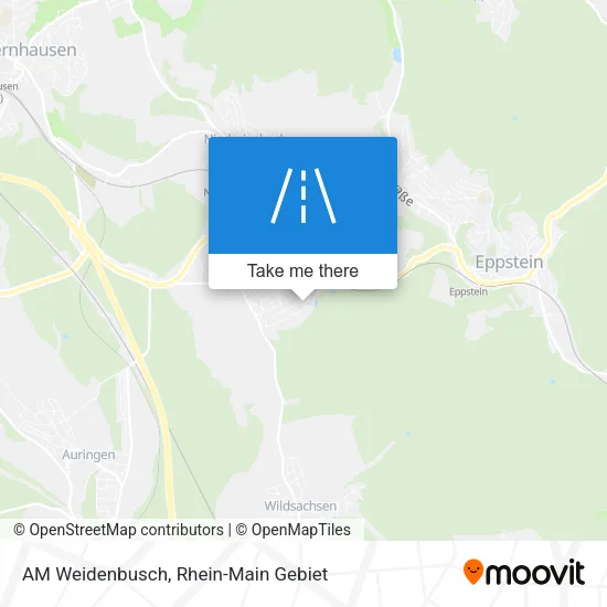 Карта AM Weidenbusch