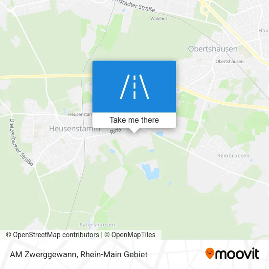 Карта AM Zwerggewann