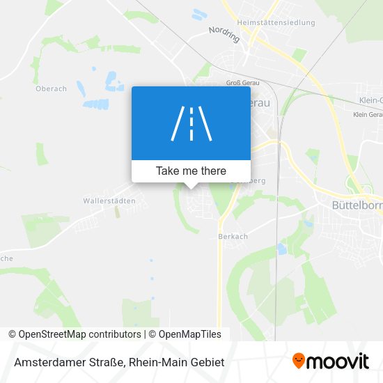 Amsterdamer Straße map