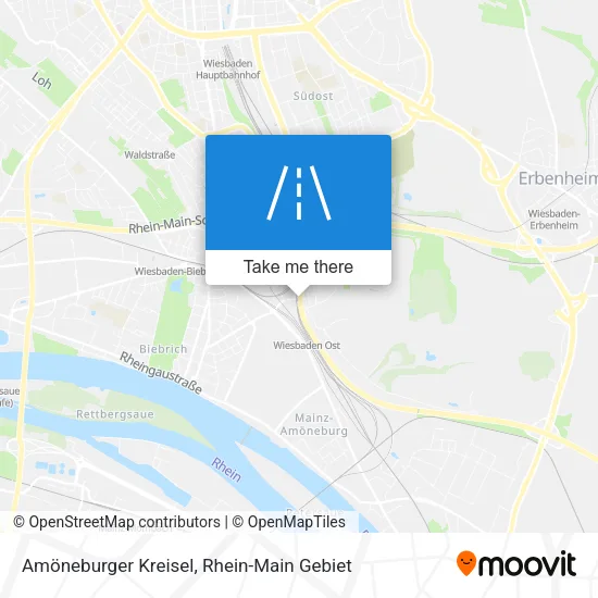 Amöneburger Kreisel map