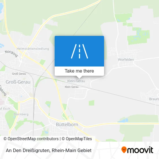 Карта An Den Dreißigruten