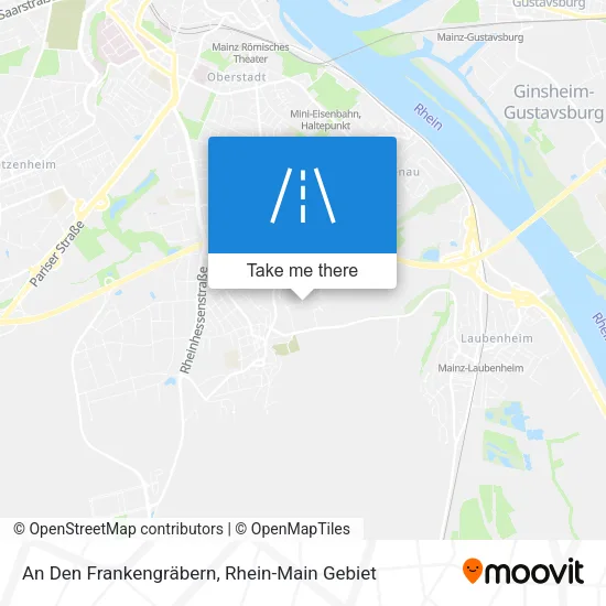 Карта An Den Frankengräbern