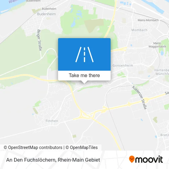 Карта An Den Fuchslöchern