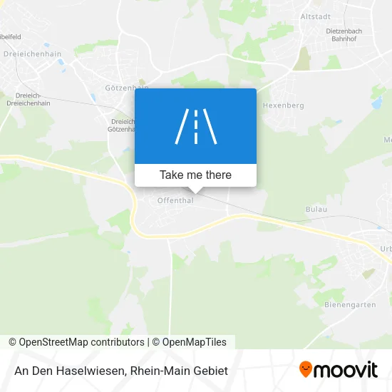 Карта An Den Haselwiesen