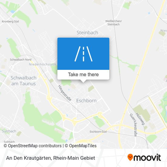 An Den Krautgärten map