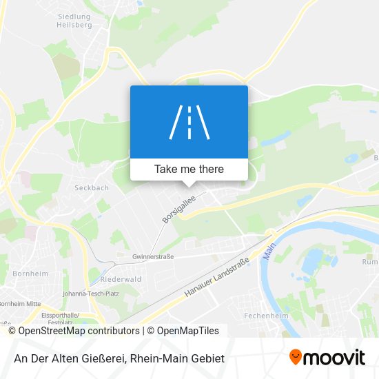 An Der Alten Gießerei map