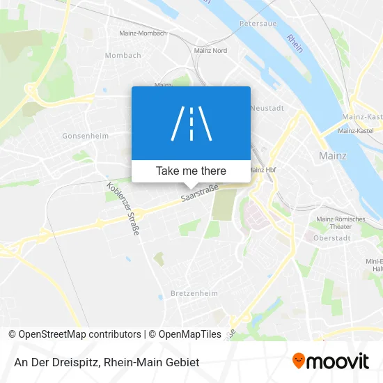 Карта An Der Dreispitz