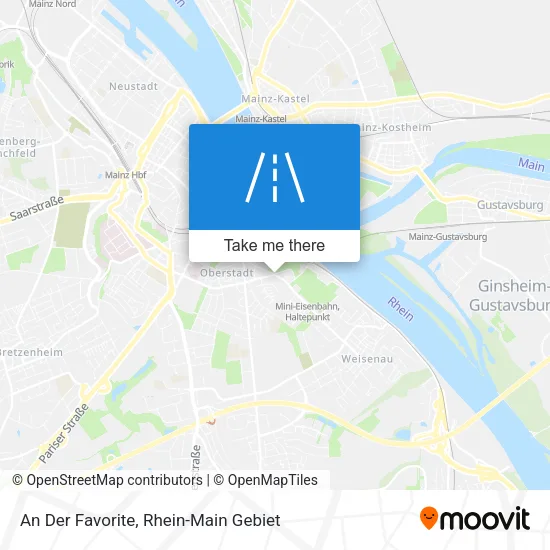 Карта An Der Favorite