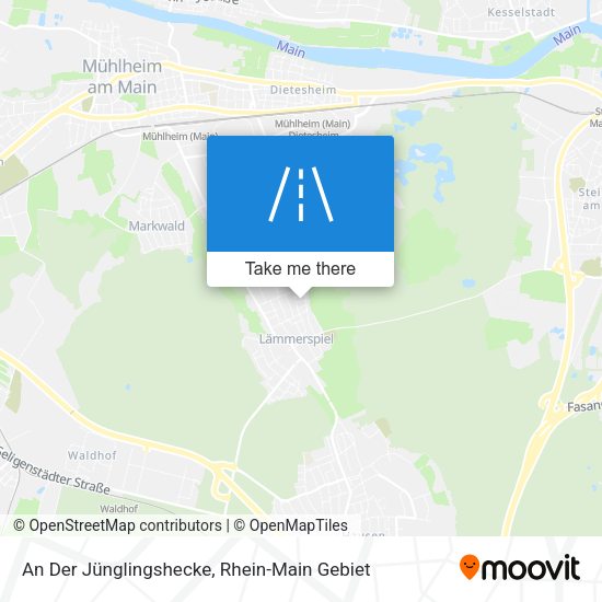 An Der Jünglingshecke map