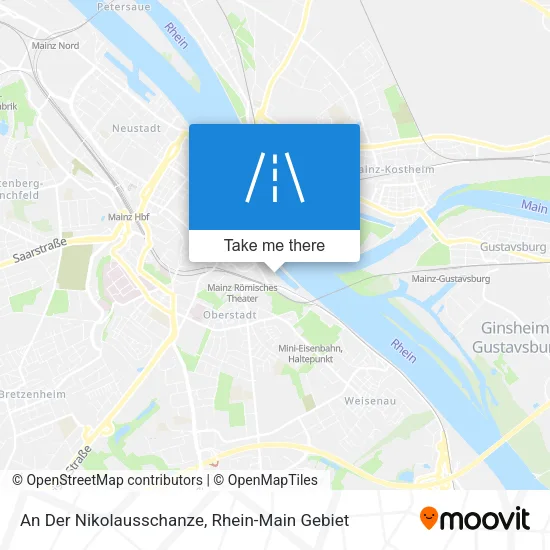 Карта An Der Nikolausschanze