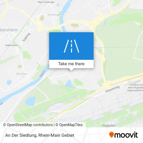 Карта An Der Siedlung