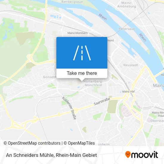 Карта An Schneiders Mühle