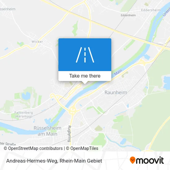 Карта Andreas-Hermes-Weg