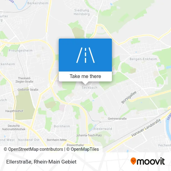 Карта Ellerstraße