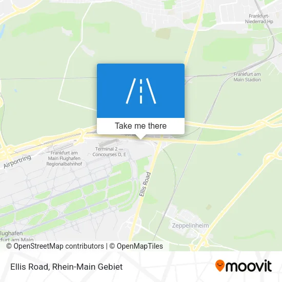 Карта Ellis Road