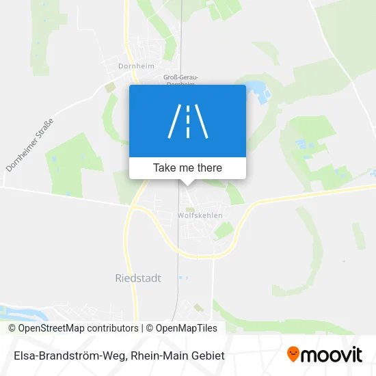 Карта Elsa-Brandström-Weg