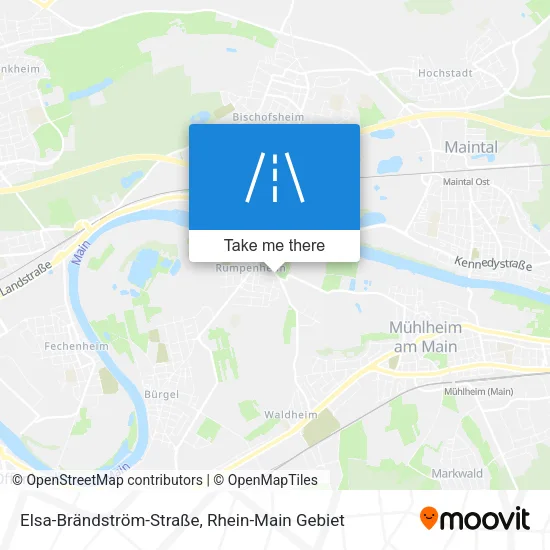 Карта Elsa-Brändström-Straße