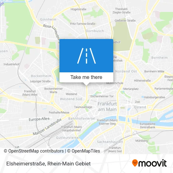 Карта Elsheimerstraße