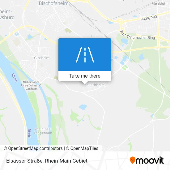 Elsässer Straße map