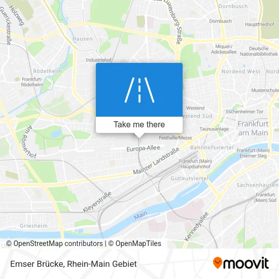 Карта Emser Brücke