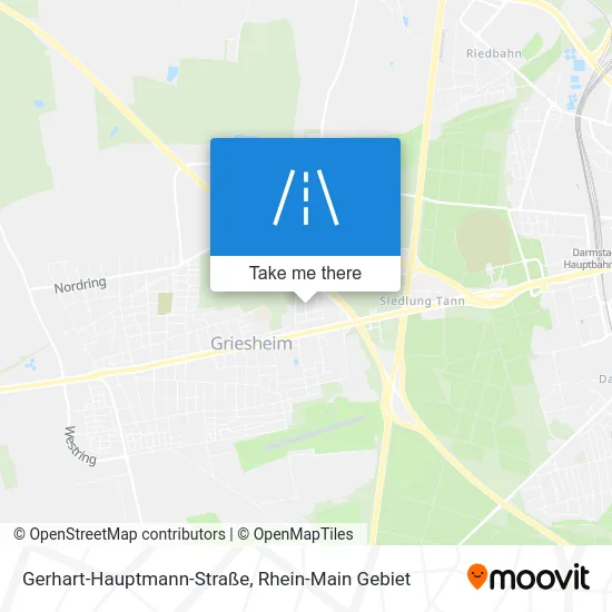 Карта Gerhart-Hauptmann-Straße