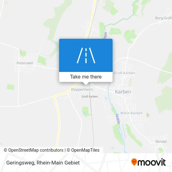 Карта Geringsweg