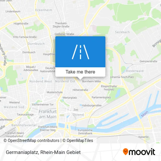 Карта Germaniaplatz