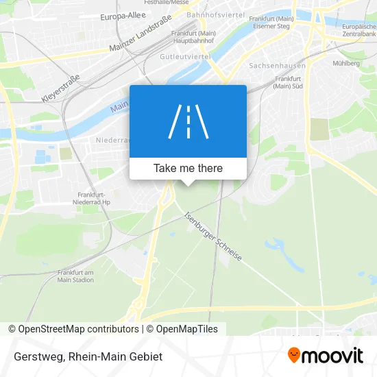 Карта Gerstweg