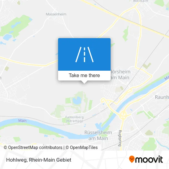 Карта Hohlweg