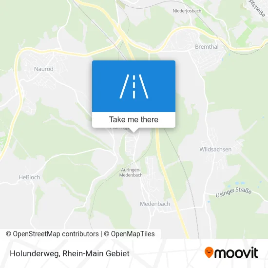 Карта Holunderweg
