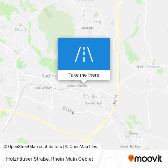 Holzhäuser Straße map