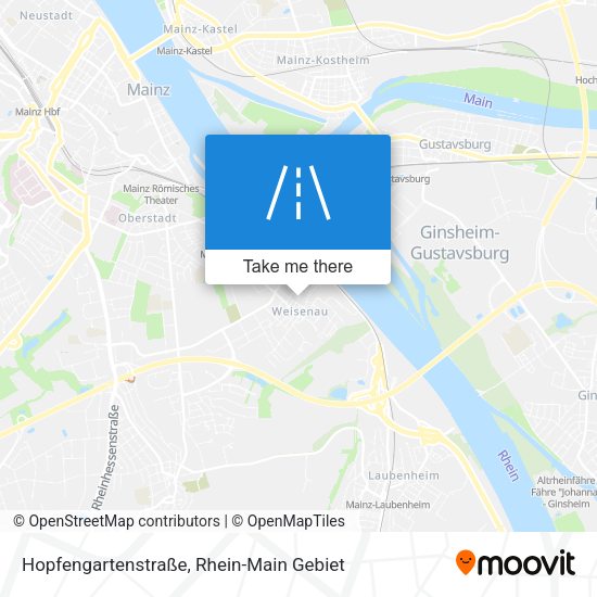 Hopfengartenstraße map