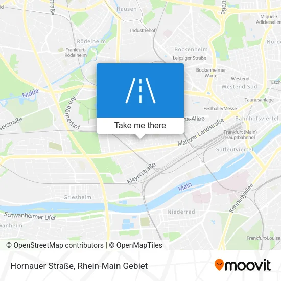 Hornauer Straße map