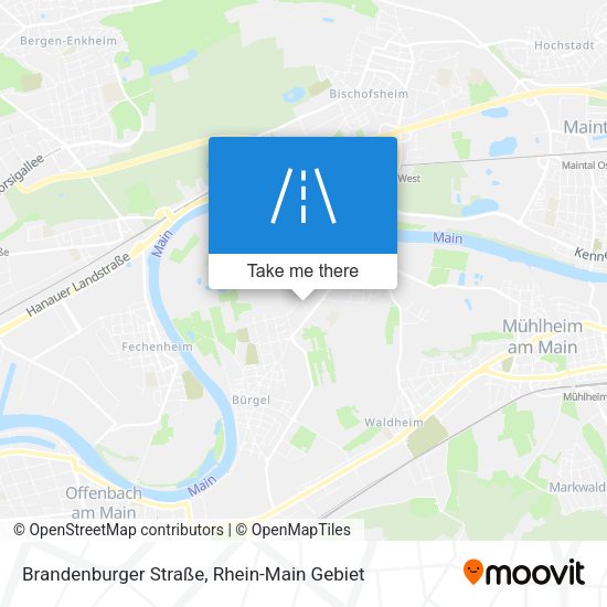 Brandenburger Straße map