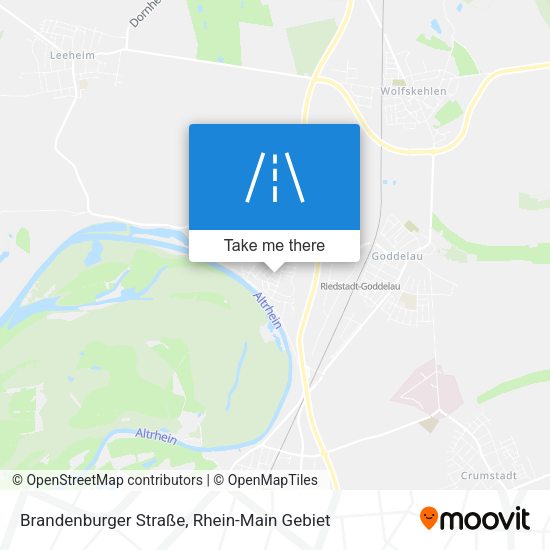Brandenburger Straße map
