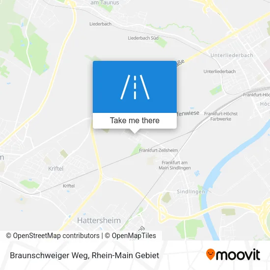 Карта Braunschweiger Weg