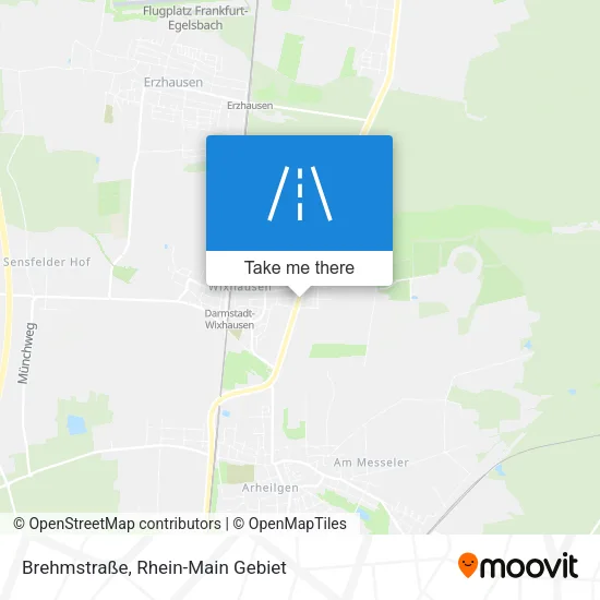 Карта Brehmstraße