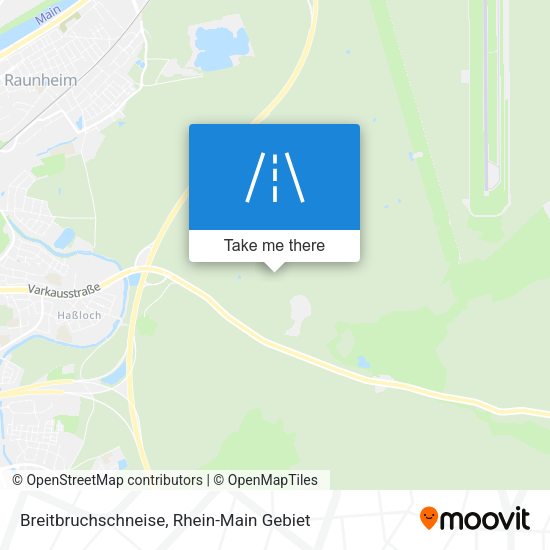 Карта Breitbruchschneise