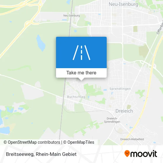 Карта Breitseeweg