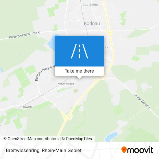 Карта Breitwiesenring