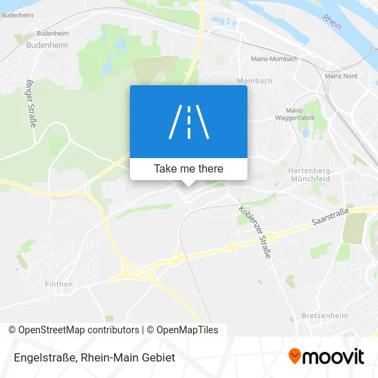 Карта Engelstraße