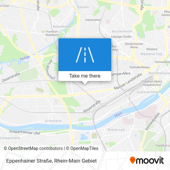Eppenhainer Straße map
